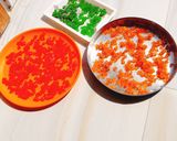 A picture of step 8 of Tuttifrutti from leftover watermelon rinds.
