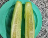 Foto del paso 1 de la receta: Pepino relleno