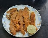 A picture of step 3 of Crispy bombil fish fry.