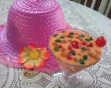 A picture of step 4 of Papaya smoothie 😊😊😊.