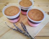 Foto langkah ke 5 dari resep Pudding Strawberry Coklat Regal + Fla.