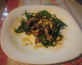 Foto del paso 6 de la receta: Ensalada de espinacas con tocino