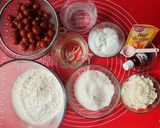 Pas rețetă Prăjitură de post (vegană) cu cocos și vișine 1 fotografie