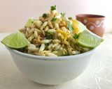 A picture of step 6 of Jhal Muri.
