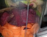 A picture of step 1 of Breakfast #beet-carrot smoothie.