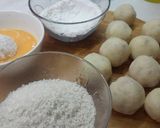 Hình bước làm 3 của món Khoai tây nhân phô mai chiên xù