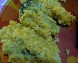 Foto del paso 3 de la receta: Pollo al horno con arroz y brócoli