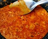 A picture of step 4 of Dahi Bhindi Masala.
