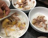 Hình bước làm 2 của món Bún Gà Ta Ăn Sáng Cực Nhanh Ngon