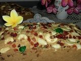 Butter cake seasoned fillings dried fruits & peanuts