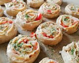 Teljes kiőrlésű pizzás csiga recept fázis 7 fotója