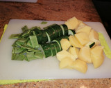 Foto del paso 1 de la receta: Crema de calabacín y judías