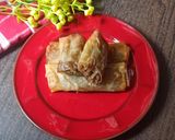 Foto langkah ke 4 dari resep Lumpia ubi yakon nanas.