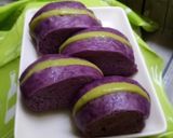 Foto langkah ke 6 dari resep Roti Kukus Pontianak Ubi Ungu.