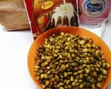 Foto langkah ke 1 dari resep Es Kacang Ijo Milky Pandan Vanilla.