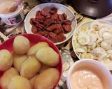 Rakott krumpli, mázas tálban recept fázis 1 fotója