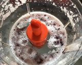 Foto langkah ke 5 dari resep Mpasi 6month rolled oats gluten free mix pear and anggur merah + ub.