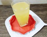 A picture of step 3 of Mosambi Tang Juice.