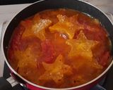 A picture of step 2 of Star Fruit Tomato Chutney.