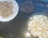 Foto del paso 1 de la receta: Torta de pera y chocolate