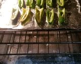 A picture of step 1 of Chili Cheese Stuffed Jalapenos.