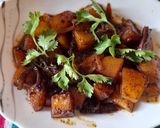 A picture of step 5 of Tangy Potato Curry.