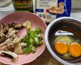 Foto langkah ke 1 dari resep Jamur Telur Orak Arik/Mushroom Omelette/Mantarli Yumurta.