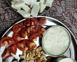 शाही पनीर (shahi paneer recipe in Hindi) रेसिपी चरण 1 फोटो