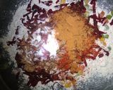 A picture of step 5 of Pav bhaji heart Paratha.
