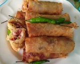 Foto langkah ke 3 dari resep Lumpia kornet tahu.