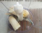 عکس مرحله 1 از دستور دسر موزی(مقرون به صرفه)🍌🍮