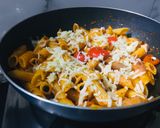 A picture of step 4 of Italian pasta.