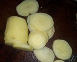 Foto del paso 1 de la receta: Papas a la crema al horno acompañada de carne al horno