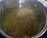 A picture of step 1 of Mayo Pasta.