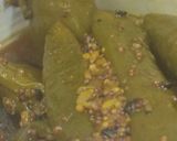 A picture of step 5 of #cook pad India##green chilli long stuffed pickle#.