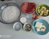 Foto del passaggio 1 della ricetta Danubio salato con salame ungherese e provola 👩‍🍳
