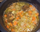 Foto del paso 3 de la receta: Sopa de puerros con hueso de jamón