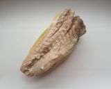 Foto del paso 14 de la receta: Lomos de chicharrines con alcachofa sobre salsa de ajo