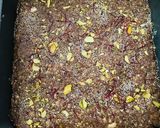 A picture of step 9 of Dates and oats barfi.
