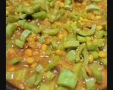 A picture of step 2 of Snake gourd veggie.
