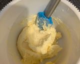 A picture of step 2 of Pokemon themed Victoria sponge cake.