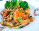 Foto langkah ke 7 dari resep Salmon Teriyaki ala Rumahan.