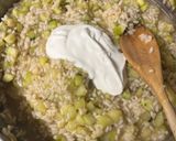 Une image de l'étape 3 de Risotto à la courgette.