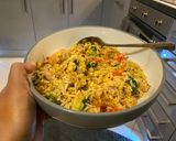 Foto langkah ke 3 dari resep Nasi Goreng Sehat dan Bergizi.