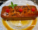 Foto del paso 16 de la receta: Pudding de bizcocho con melocotón en almíbar