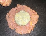 A picture of step 5 of No chemical PERFECT cheese stuff melt BURGERS (beef or pork or lamb or mix).