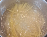Foto del paso 1 de la receta: Tallarines a la carbonara