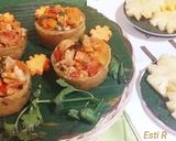 Foto langkah ke 10 dari resep 🍄🍄Cup Singkong Isi Ayam.