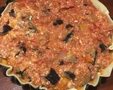 Foto del paso 4 de la receta: Tarta de berenjena, tomate y queso ricota