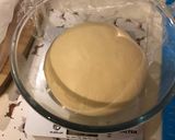 A picture of step 3 of Coconut pecan cinnamon rolls.
